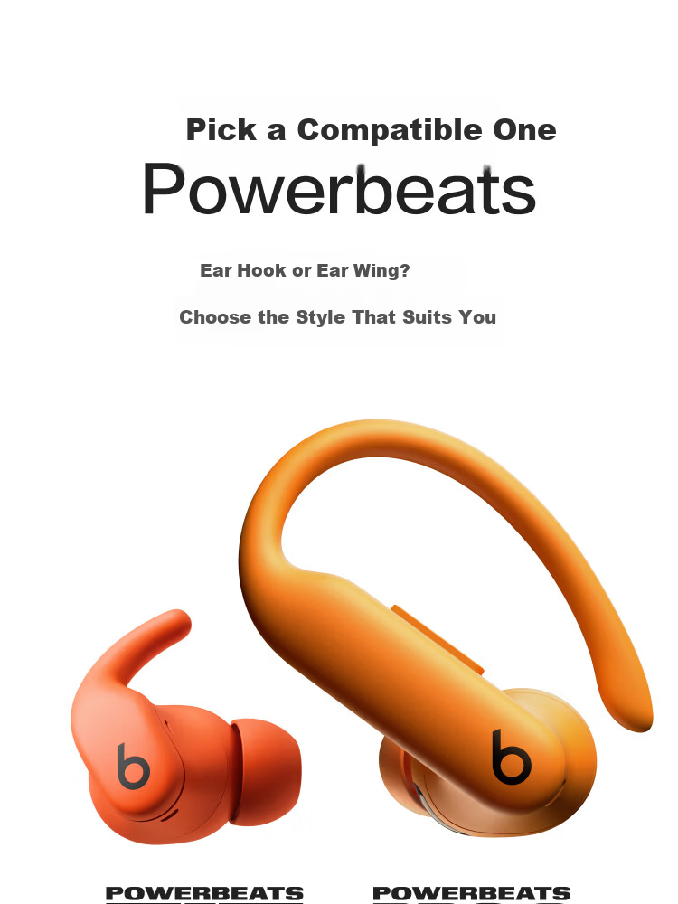 Beats Powerbeats Fit [Gift Box Edition], True Wireless Noise-Cancelling Earphones [Gift], Sports Bluetooth Headphones, Compatible with Apple And Android Devices, Super Pink 1