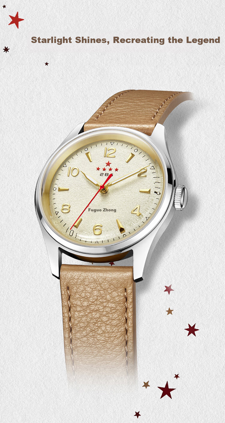 SEAGULL Men's Automatic Mechanical Watch Five-Star Men's Watch Birthday Gift 1955 JD Special Edition Gift Box 10