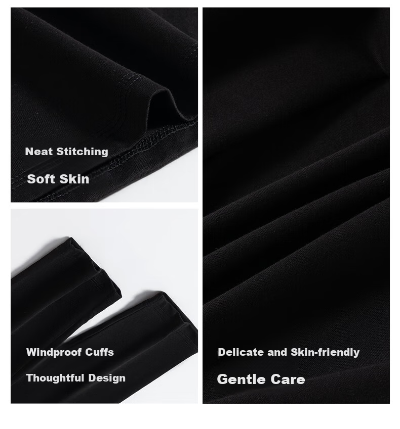 MiiOW Autumn Pure Cotton Long Sleeve T-Shirt Men Spring and Autumn Solid Color Crew Neck Loose Casual Base Shirt 10