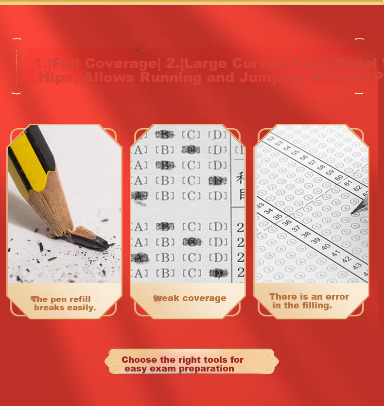 M&G Stationery 2B Exam Automatic Marking Pencil, Student Mid-Term Exam Special Automatic Pencil, Mechanical Pencil, 12 Pieces/box AMP33701 3