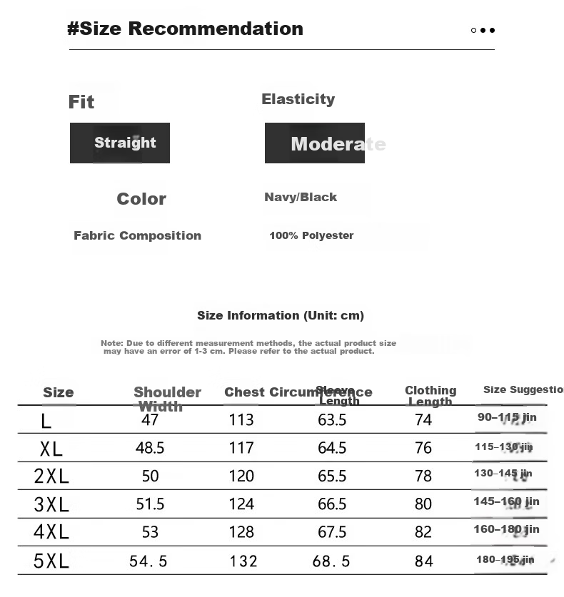 ROMON Men's Winter Trendy Business Cotton Padded Jacket Warm Cotton Coat Middle-aged and Elderly Dad Style MF78 Black 4XL 3