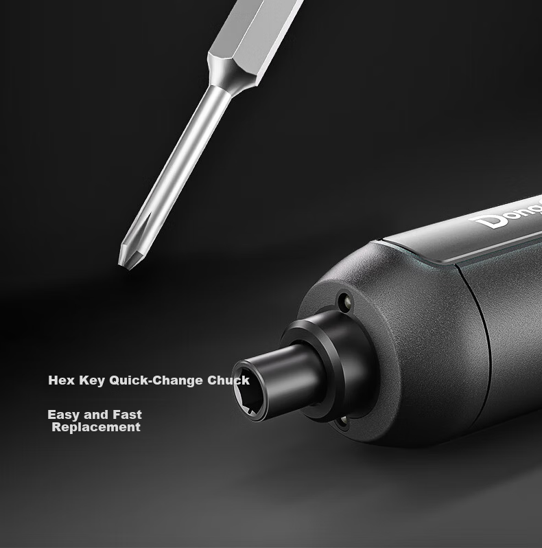 Dongcheng 12V Brushless Impact Driver, Electric Drill, Power Screwdriver, DCPL04-8, 2.0AH Dual Battery 10