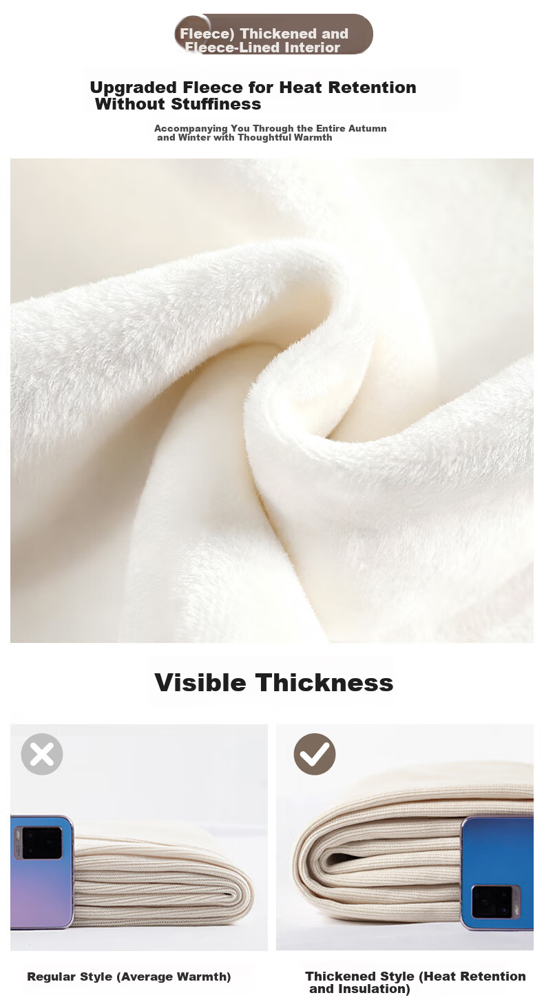 FitonTon Chenille Wide-Leg Pants for Women Autumn Winter 2025 New Slim Fit Blazer Fleece-Lined Thick Corduroy Trousers 6