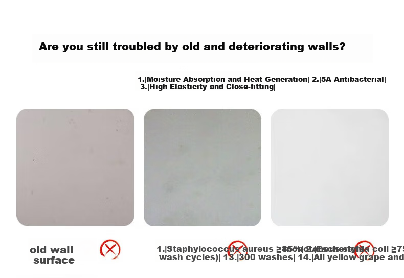 Oumai Imitation Tile Wall Stickers Self-Adhesive Waterproof Moisture-Proof Wear-Resistant Decorative Wall Renovation Frost White 10 Pieces 2