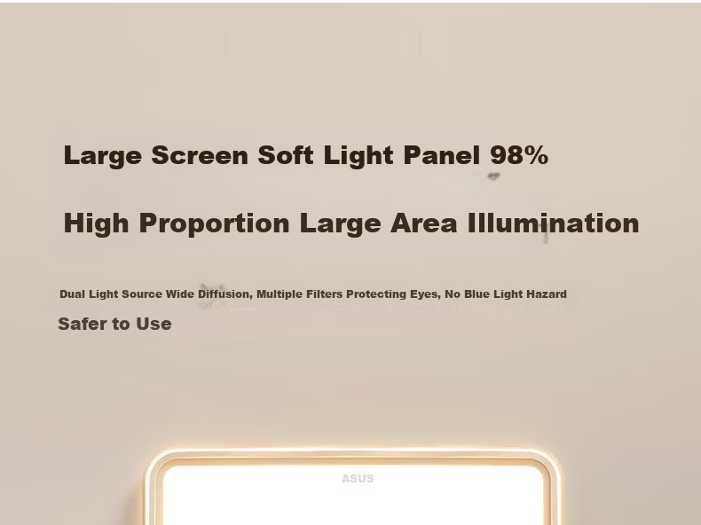Huashuozhaoming, Using Original Pulu Light Source, Bedroom Ceiling Light, Modern And Simple Cream Style, Master Bedroom, Secondary Bedroom, Study Room, Round Intelligent 11