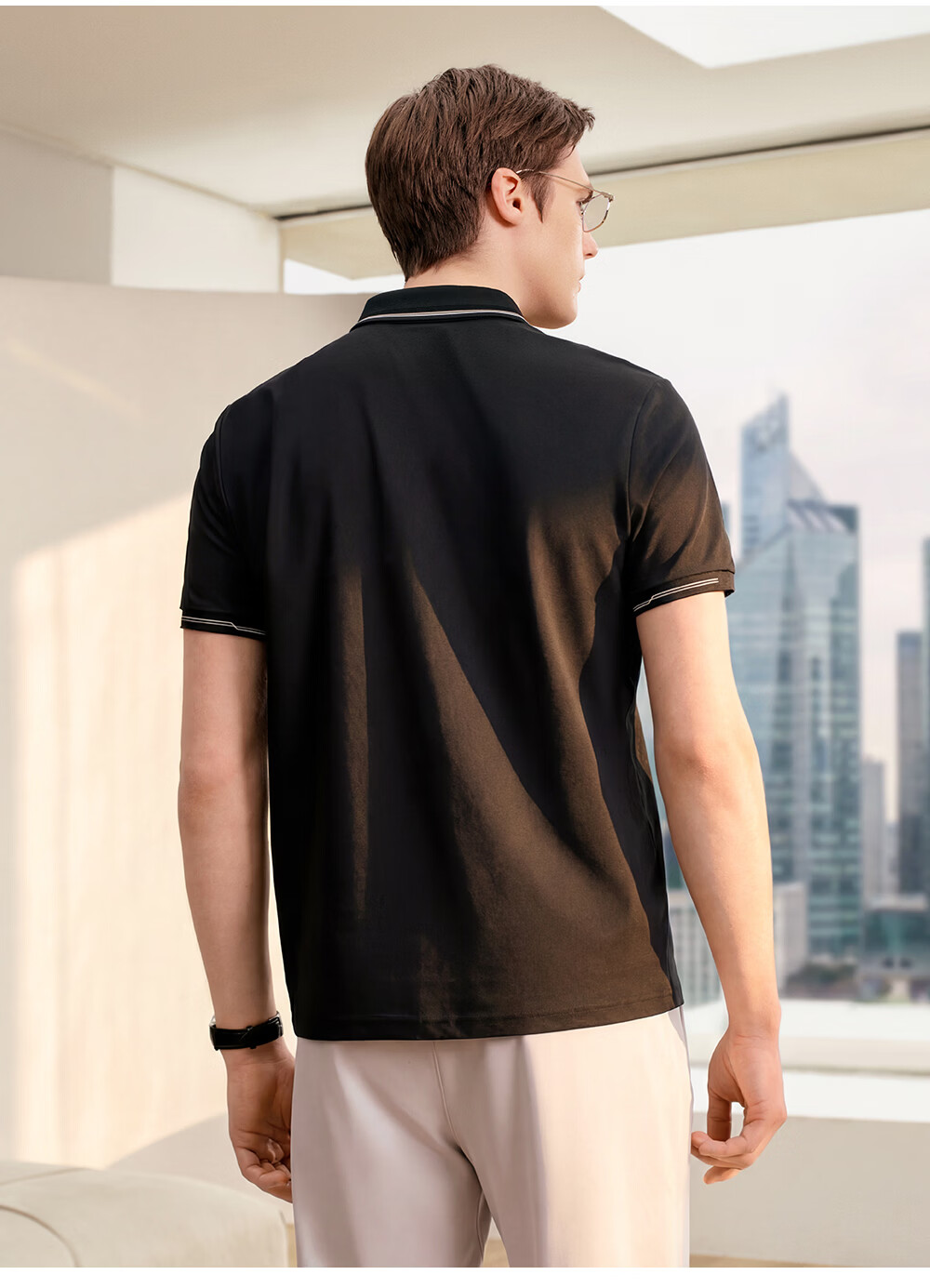 FILA Official Navigator Polo Shirt 2026 Summer Men's Cool Short Sleeve Sports T-Shirt Business Casual Top 28