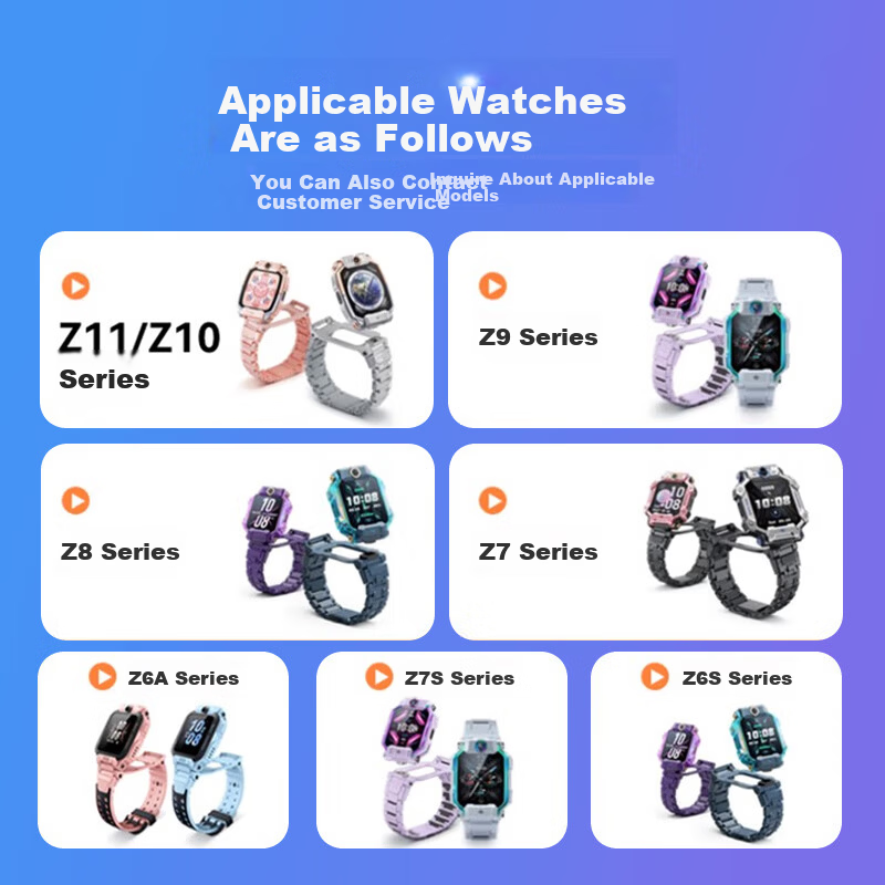 Jinling Shengbao Fast Charging Cable Charger for Xiaotiancai Kids Smartwatch N3/N5/Q1A/Q2A/Z6/D3/D2/Z5A/Q1R/Z2/Z3/Z1S Universal White 3
