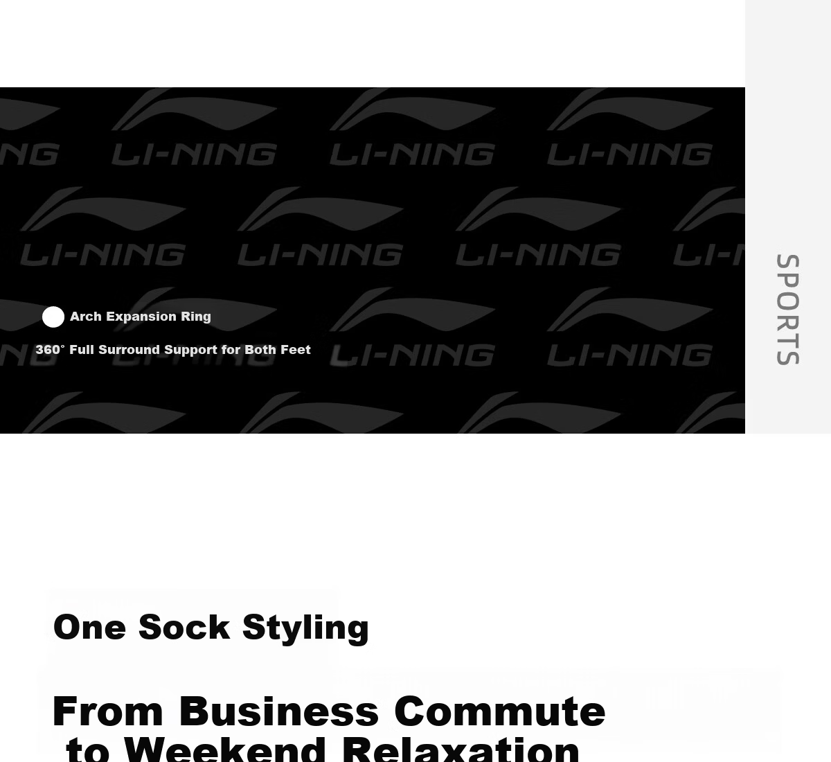 LI-NING Youth Boys Xinjiang Cotton Odor-Resistant Sports Long Tube Basketball Socks for Middle School Kids Autumn Spring 15