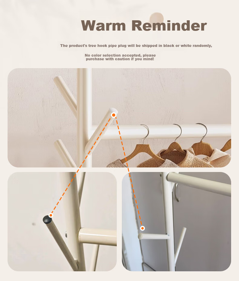 Quanpinwu Floor-Standing Clothes Rack, Bedroom Home Indoor Movable Drying Rack, Storage Hanger, Coat And Hat Stand, Single 150cm 1