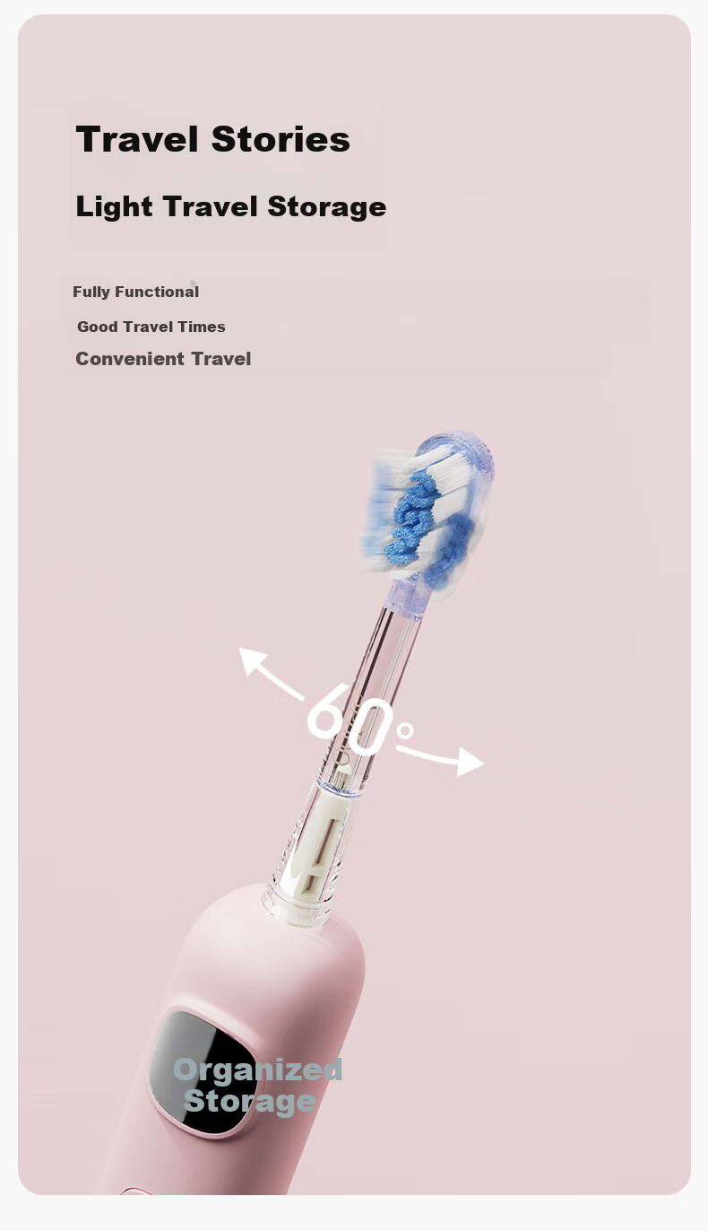 ApiYoo AiYou P9 Pro Adult Sonic and Vibrating Electric Toothbrush Soft Bristles Gum Care Deep Cleaning Adult Couples Students Gift for Boyfriend Girlfriend Birthday Present 3