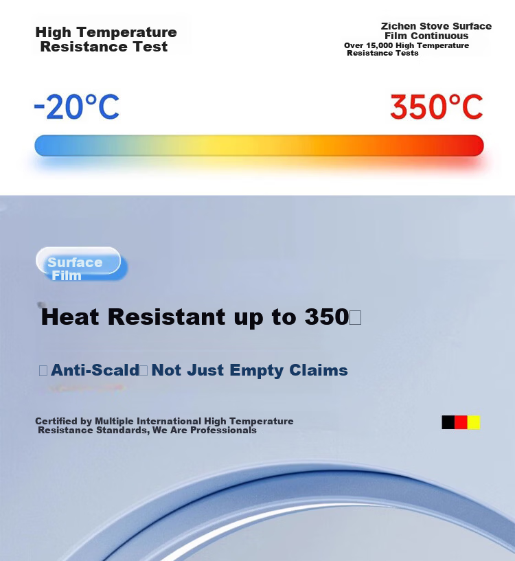 Zichen Kitchen Countertop Protective Film Mat Oil-Proof Sticker Stove Film Marble Quartz Special High-Temperature Resistant Oil-Proof Sticker 16