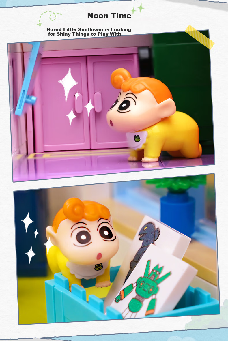 Keeppley Building Blocks Toy Small Particles Crayon Shin-chan Zoo Series Trendy Birthday Gift Koala Friend 15