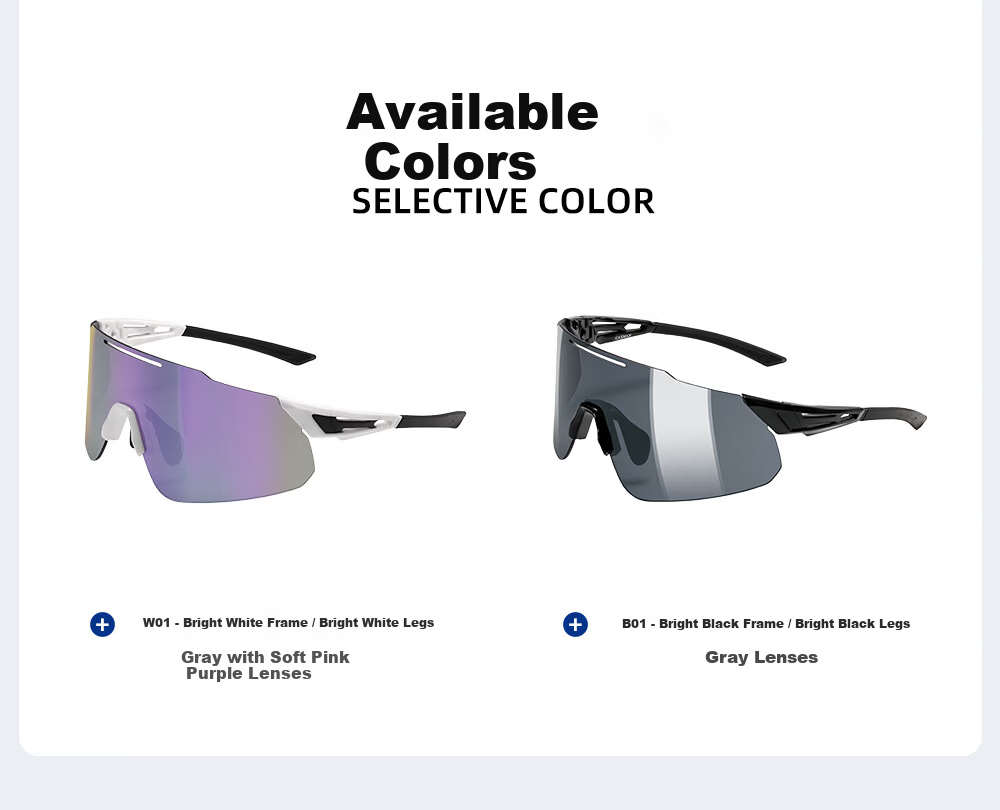 Cashman Sports Running Glasses Marathon Unisex UV Protection Outdoor Hiking Mountaineering Sunglasses 7