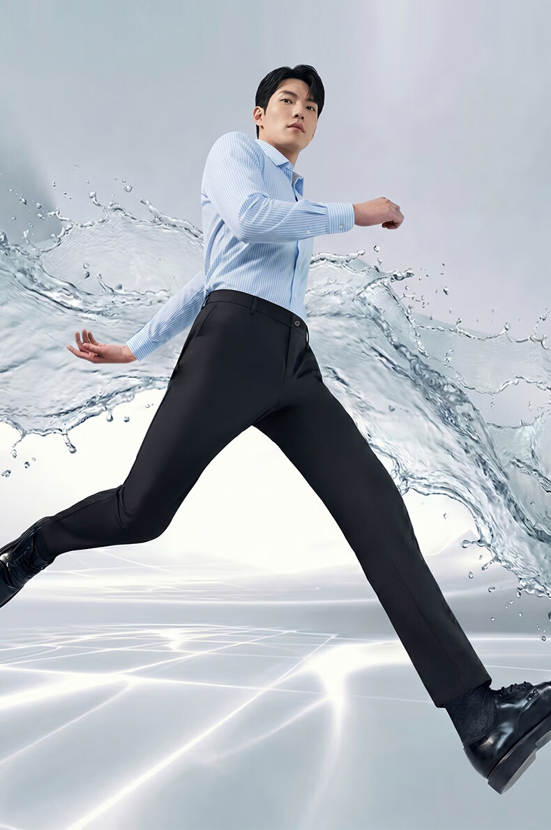 G2000 [Cooling/Stretch/Mall Edition] Men's 2026 Spring Summer Business Commuter Formal Trousers 1