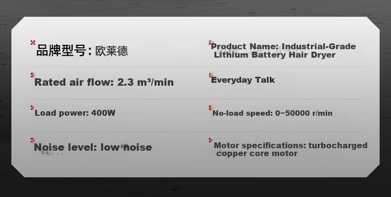 Olad Rechargeable Blower Lithium Battery Blower Dual-Use Vacuum Cleaner Industrial Home Computer Dust Blower 22