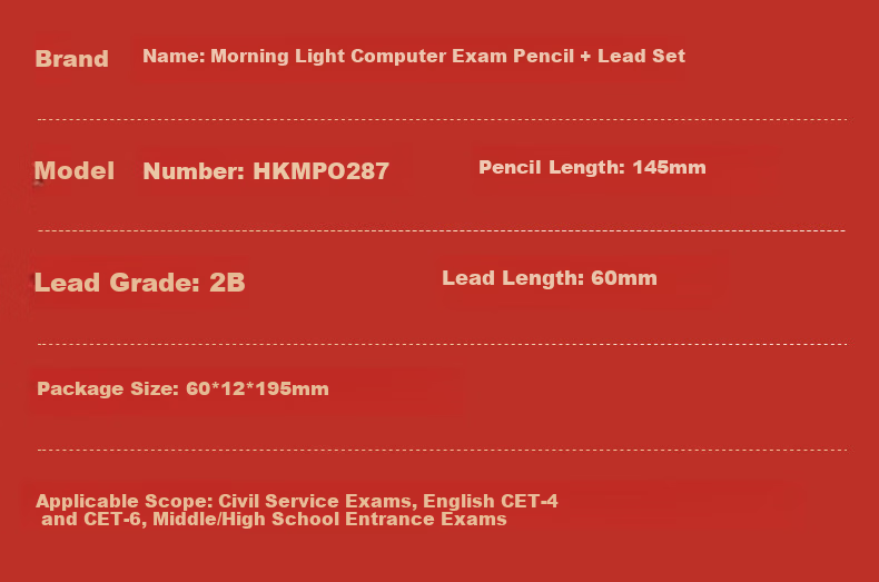 M&G Stationery 2B Exam Automatic Marking Pencil, Student Mid-Term Exam Special Automatic Pencil, Mechanical Pencil, 12 Pieces/box AMP33701 11