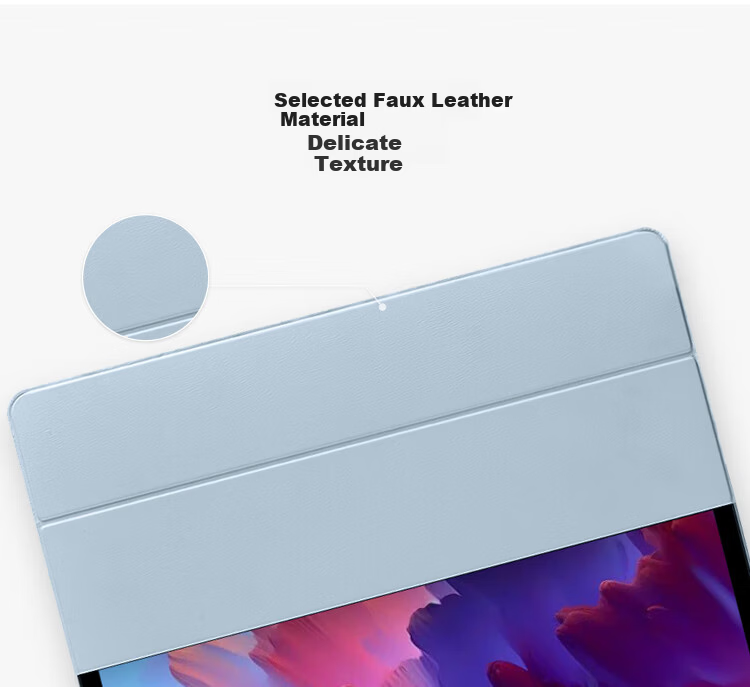 Lenovo Xiaoxin Pro 13 Series Tablet Protective Case Delicate Texture Smart Wake Triangular Stand Stable Drip Amber Green 3