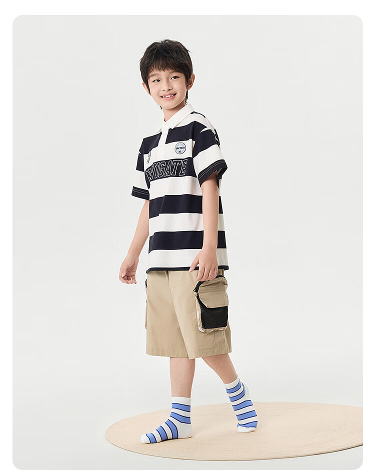 Balabala Kids Socks Summer Mesh Breathable Boys Girls Short Socks Soft Cotton Elastic Comfortable 4-Pack 21