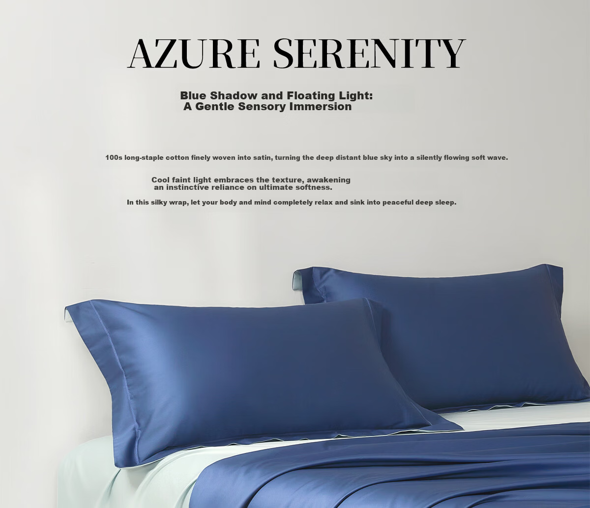 JIEBO 100pcs Four-Piece Set 100% Cotton Class A High-End Luxury Bedding Set with Fitted Sheet (Duvet Cover 200x230cm) 7