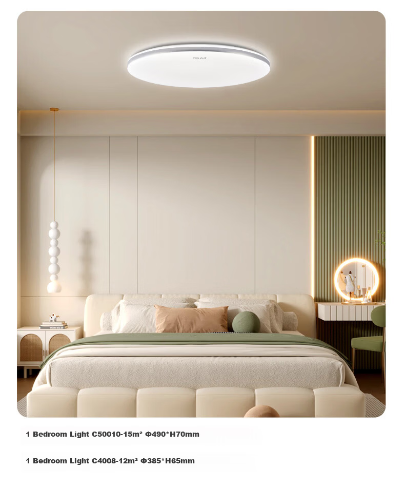 Yeelight Yilai LED Full Spectrum Eye Protection Ceiling Light for Living Room and Bedroom Smart Lighting Lingxi 4.0 [Installation Included] 15