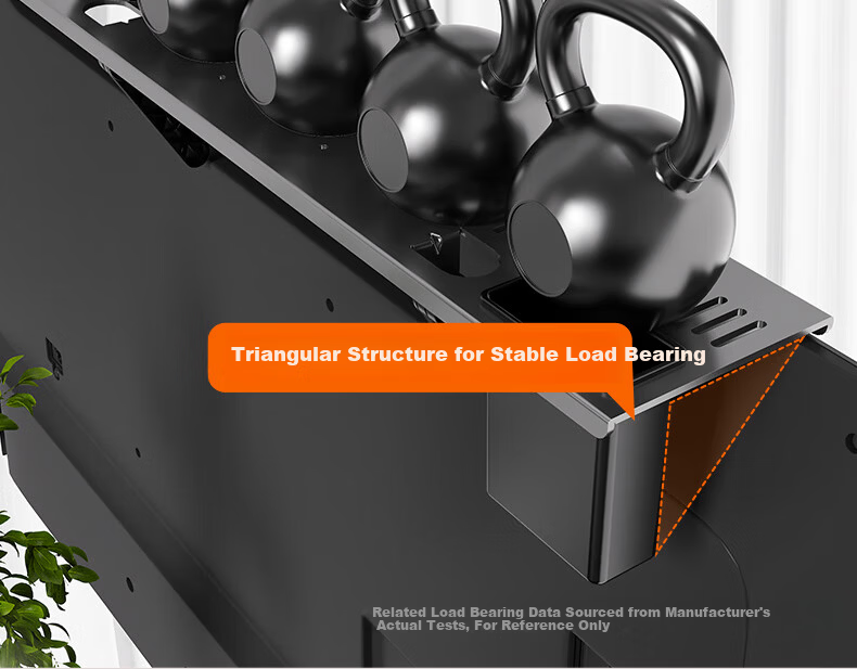 Beishi Set-Top Box Storage Rack TV Set-Top Box Holder Remote Control Organizer Router Stand Monitor Shelf Combo Set 7