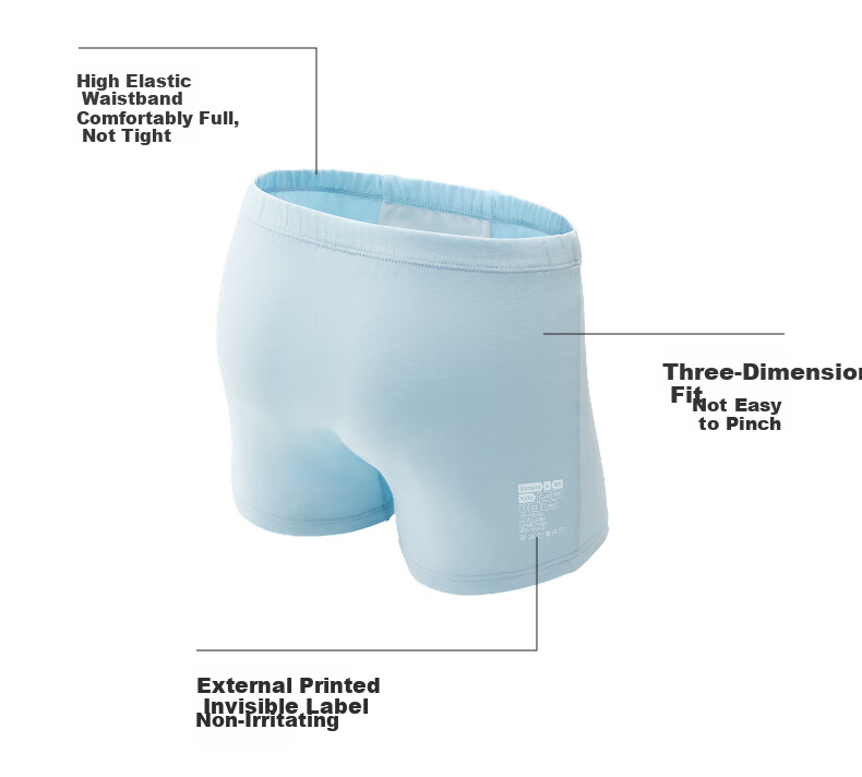 Bananain Children's Underwear, Class A Cotton, 10A Antibacterial, Boys' Boxer Briefs, Ages 3-6 Youth, 3 Pieces 19