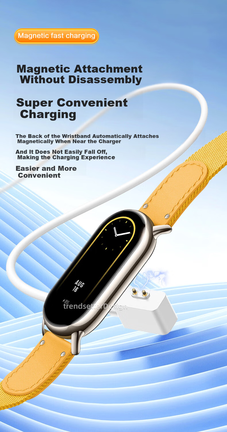 Chaofan Compatible with Moju Charging Cable for RunPlus/Aerra Bone Conduction Bluetooth Headphones Charger, Sports Swimming Running Wireless Earphones Magnetic Data Cable Power Cord Accessories 1