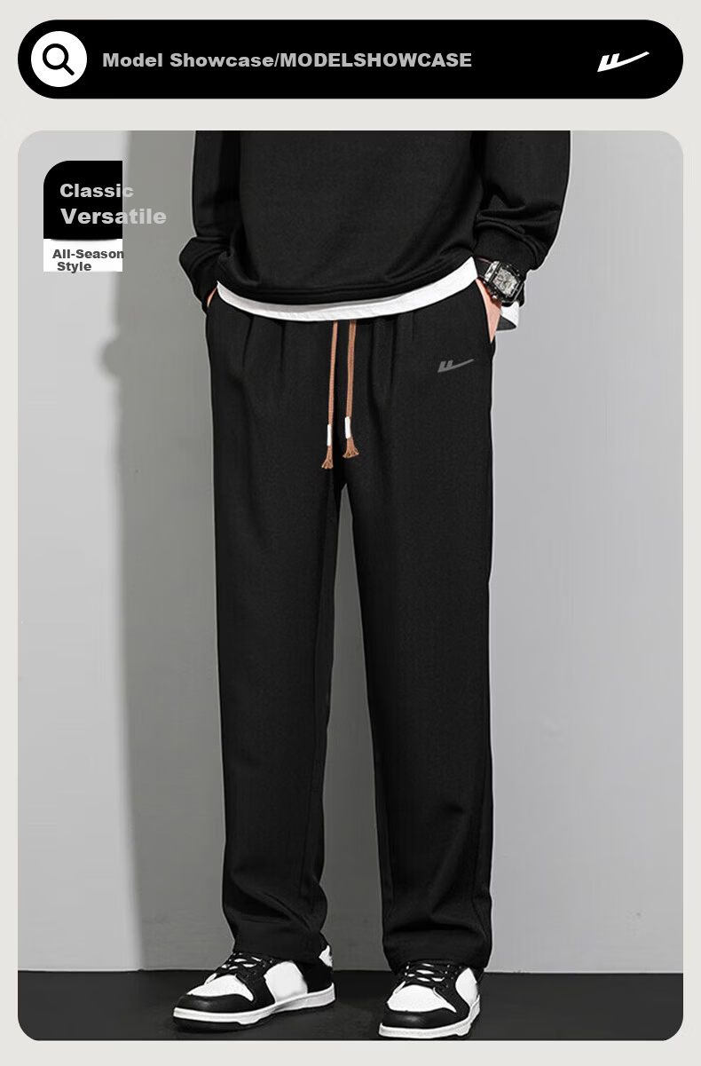 Warrior Pants, Summer Casual Trousers for Men, Lightweight And Loose-Fitting Straight-Leg Wide-Leg Pants, Versatile Sports Pants for Men in Summer 6