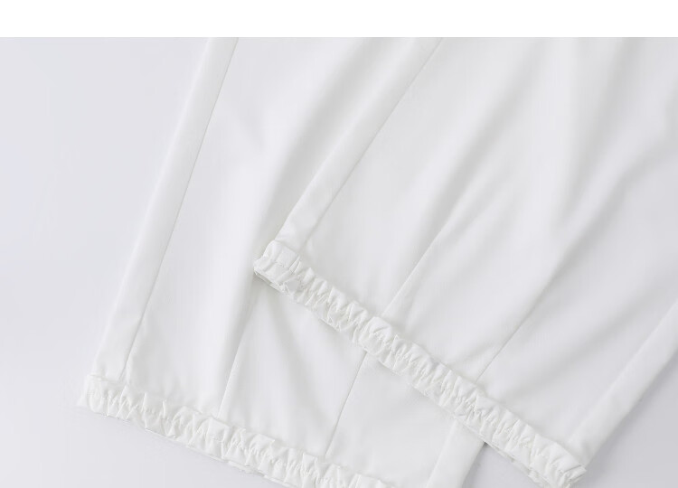 Demana Stylish Non-Sagging Summer Eight-Point Pants Women's Artistic Elastic Waist Lace Loose Slim Casual Trousers Premium Feel 16