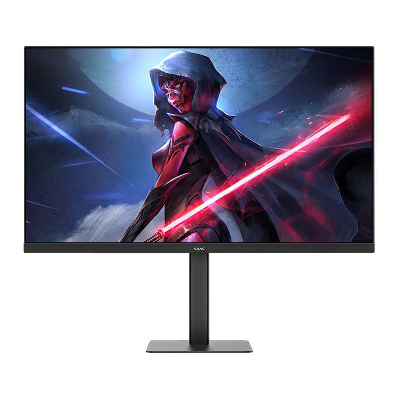 SANC Shengse 27-inch 2K 210Hz Gaming Monitor Eye Protection Circular Polarized IPS Low Blue Light IGZO Oxide Technology 500nit High Brightness 10Bit G72 Eye Care Edition