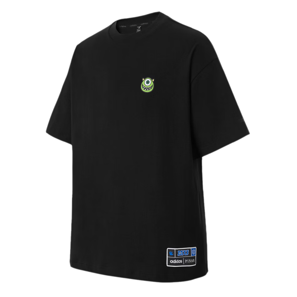 Adidas Unisex Breathable Outdoor Running Casual Sports Short Sleeve T-Shirt KR0456 Black M