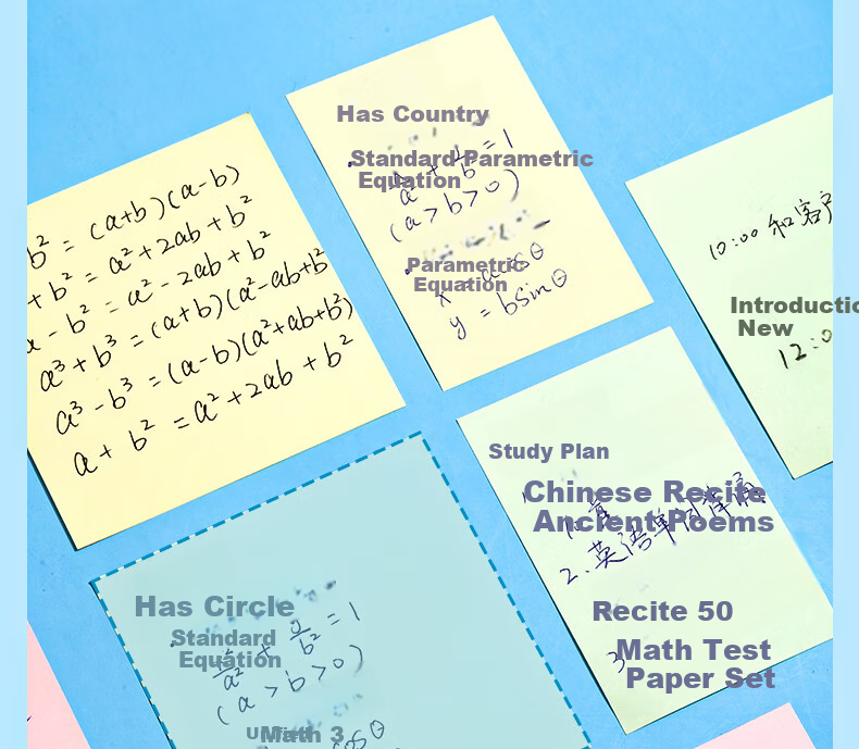 M&G Large Sticky Notes Label Pads Yellow 76x76mm YS-15344 Student Office Supplies 6