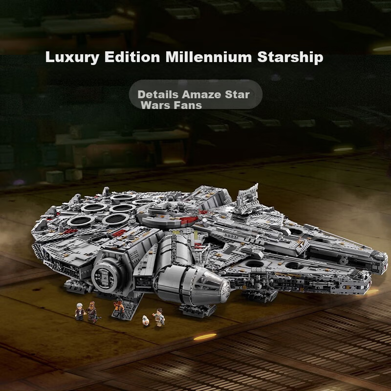 LEGO Star Wars Series 75192 Ultimate Millennium Falcon Building Model Toy