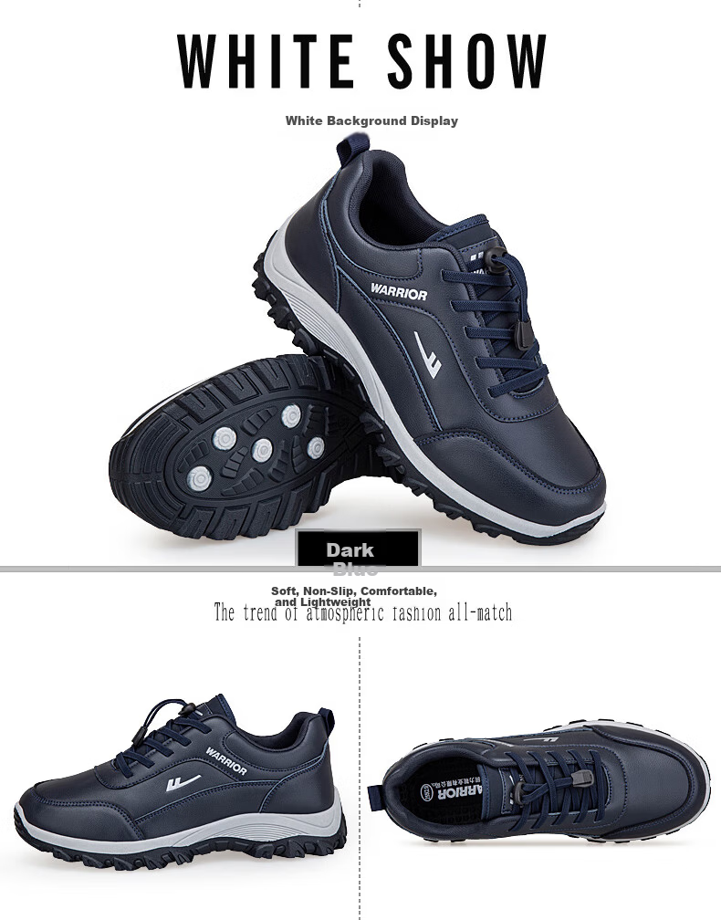 Warrior Women's New Comfortable Elderly Shoes Mom Shoes Middle-aged and Elderly Casual Walking Shoes 3441L Red Size 37 26