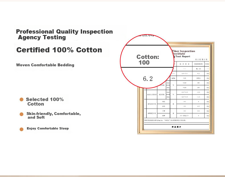 KING SHORE Pure Cotton Duvet Cover, Class A Antibacterial And Anti-Mite, 100% Cotton Quilt Cover, Double Size 180*220 Cm, Zhuying 3