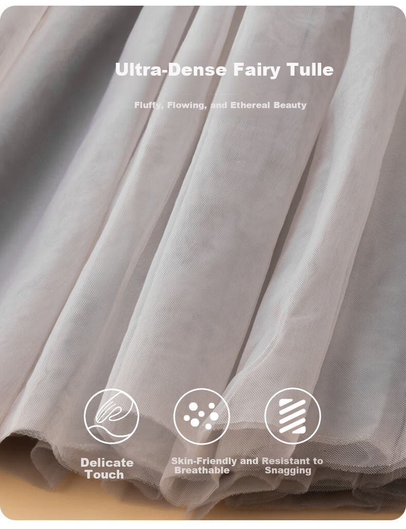 Yinuofang Children's Children's Day Performance Princess Dress Host Dress Girls Summer Dress Primary School Dance Choir Costume 1