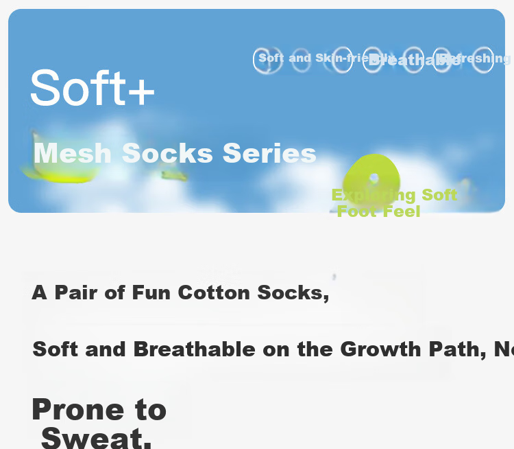 LangSha Kids Socks Spring Summer Thin Comfortable Breathable Mesh Mid-Calf Cotton Socks for Girls Sweet Style 5 Pairs Pack 1
