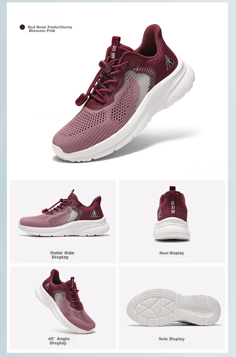 Zulijian Non-Slip Elderly Men's Shoes 2026 Spring Summer New Breathable Mesh Sports Casual Shoes Middle-Aged and Elderly Dad Running Shoes 5