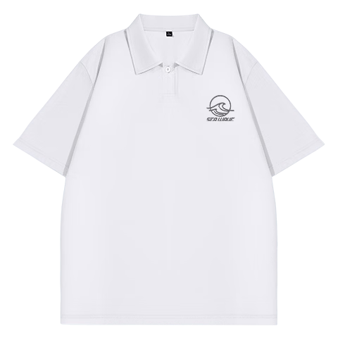 Baleno Short-Sleeve Polo Shirt for Men, Summer 2026 New Style Waffle Knit Wrinkle-Resistant Collared T-Shirt, Five-Quarter Sleeve Top, Trendy Men's Wear