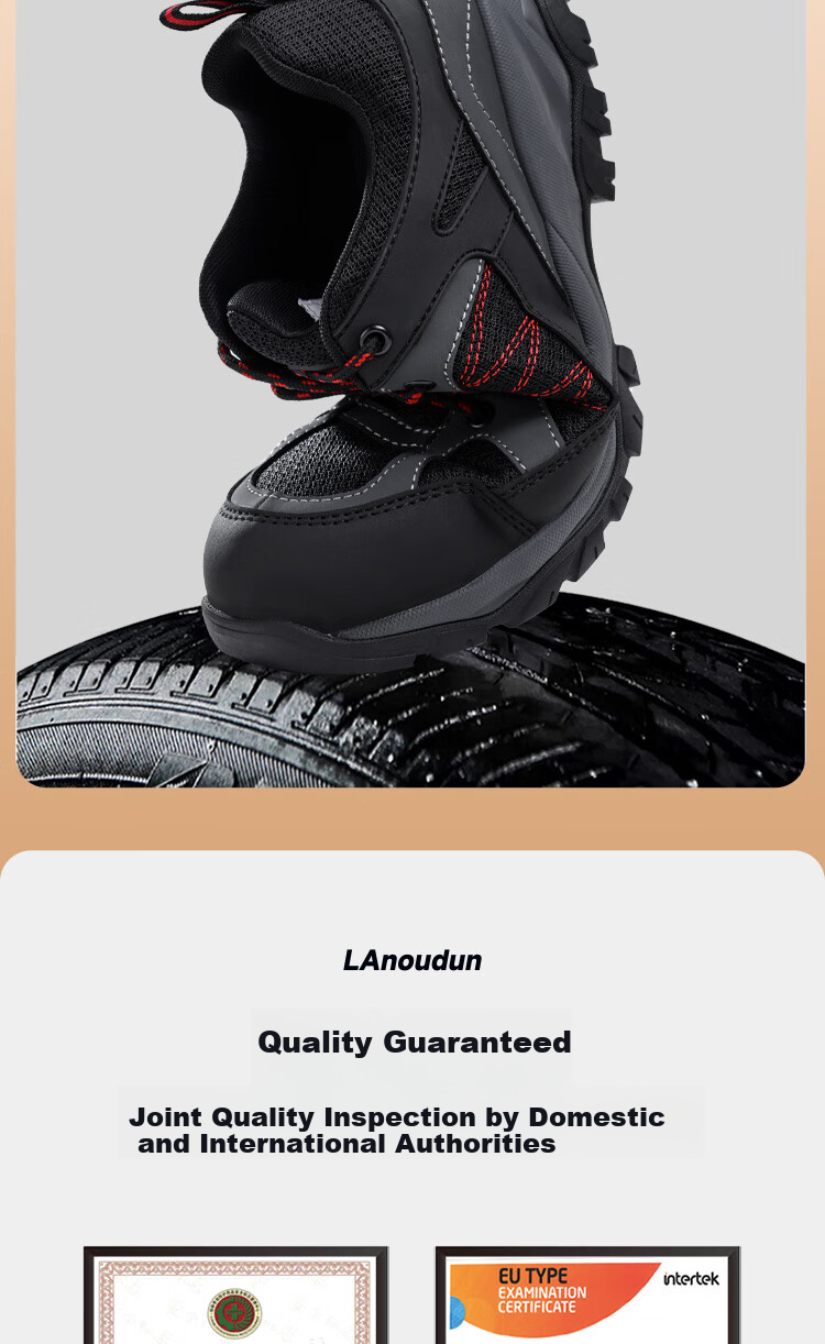 Blue Owl Shield Men's Summer Breathable Anti-Slip Anti-Smash Anti-Puncture Electrician Insulated 10KV Safety Work Shoes D209 Size 43 9