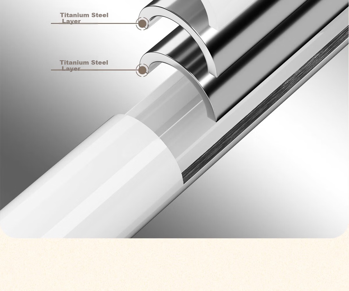 Honglu Bathroom Folding Magnetic Waterproof Shower Curtain Partition for Wet and Dry Separation Invisible Water Barrier No Drilling Required 31