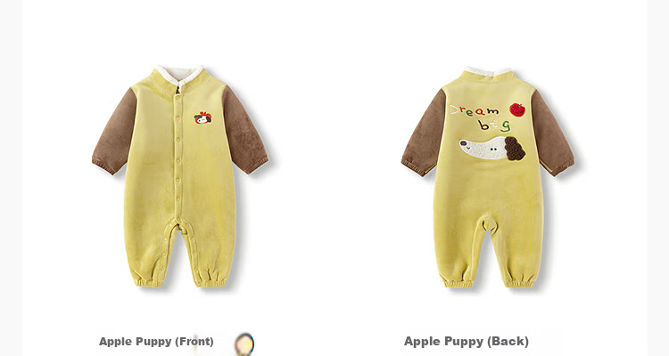 Balabala BalaOne Baby Romper Newborn Infant Jumpsuit 2025 Children's Winter Fleece Cute 208425120215 6