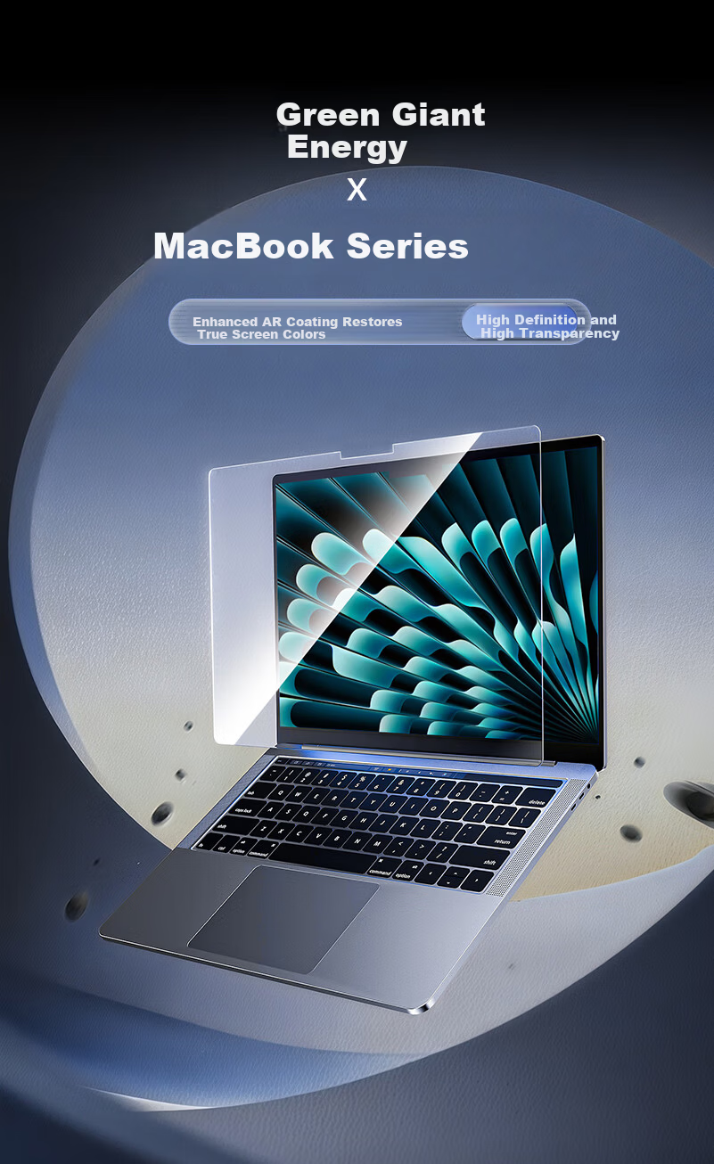 Llano AR Anti-Reflective Screen Protector for MacBook Air M5/M4 13.6-inch 2026/25 Laptop 2