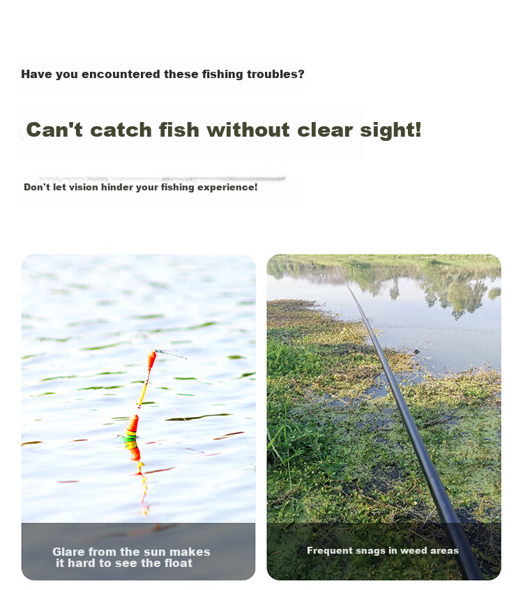 Bertha Fishing Sunglasses Polarized Outdoor Professional Anti-Glare Men Underwater Visible 3M Drift Watching Glasses 3