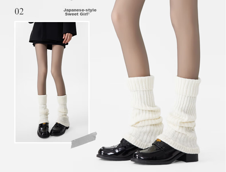 Shiwa Ji Black Fleece-Lined Sheer Leggings for Women Autumn Winter Slimming Anti-Snag Thickened Single-Layer Tights 30