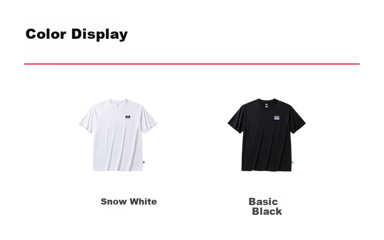 Anta Ice Silk T-Shirt | Casual Short Sleeve Men's Summer Loose Simple Sports Breathable Top 152628117 1