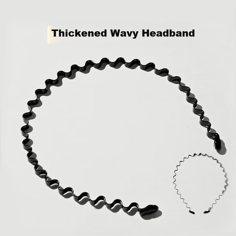 Dongyi Premium Tooth-Edged Non-Slip Facial Hairband for Women, Hair Tidy Headband, Stylish Outdoor Hair Accessory, Student Hair Clip 6
