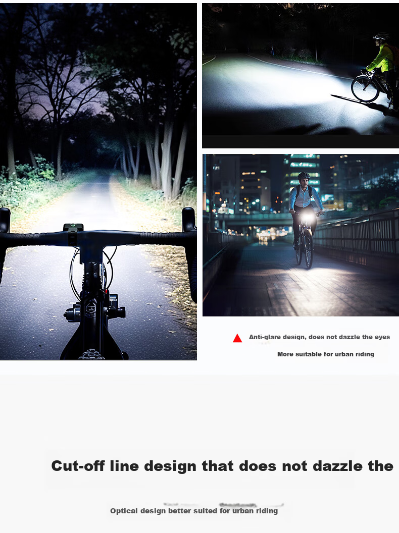 LEM Bicycle Front Light High Brightness Night Riding Tail Light Mountain Road Bike Flashlight Waterproof Cycling Gear for Kids 5