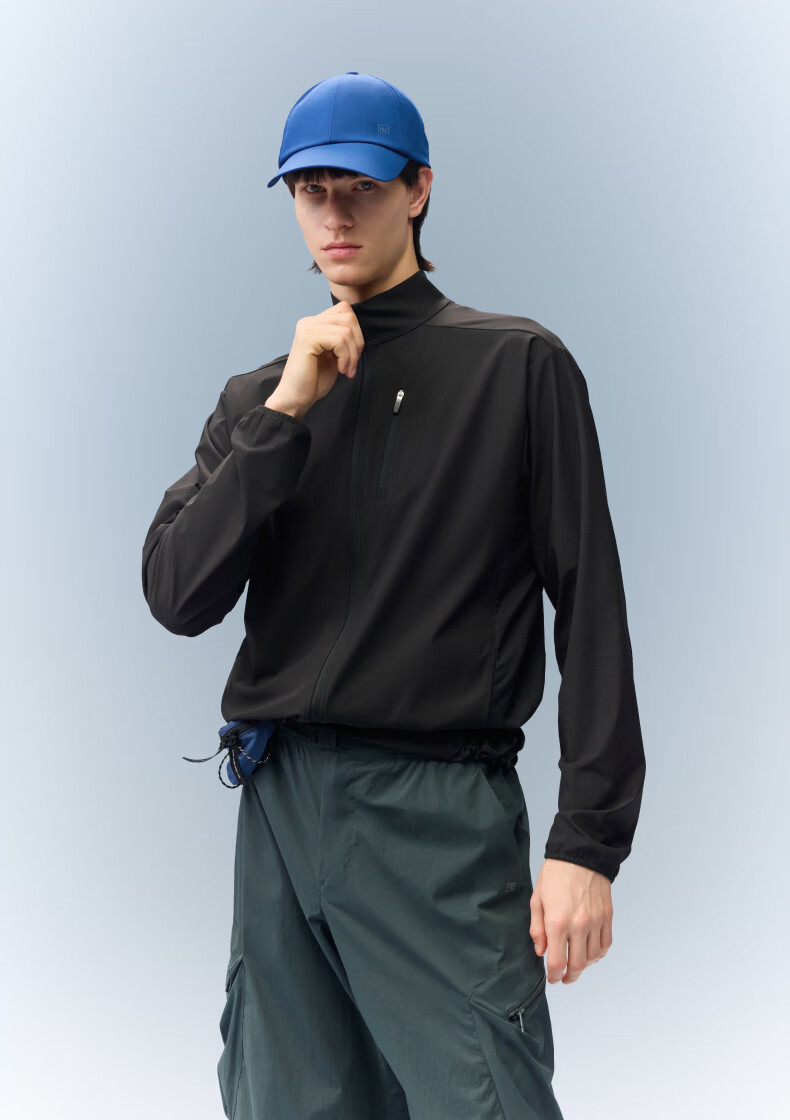 Bananain [Wang Yibo Edition] Liangpi 302UV Air Men's Breathable Stand Collar Jacket Sun Protection Sports Coat New 6