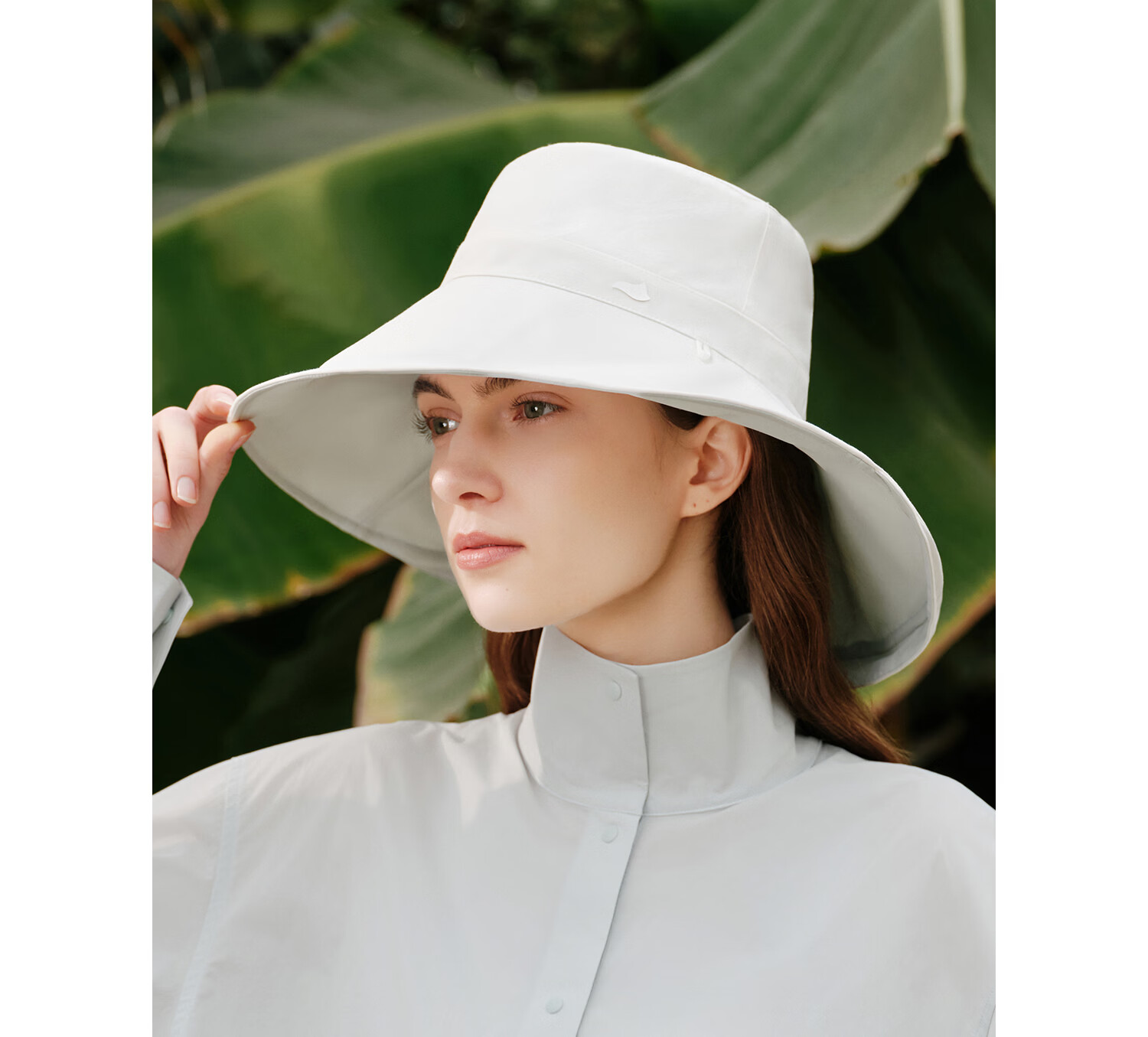 FANCET Wide Brim Sun Hat for Women Summer Reversible Cooling UV Protection Fisherman Hat Japanese Style Simple Sunshade Hat 26